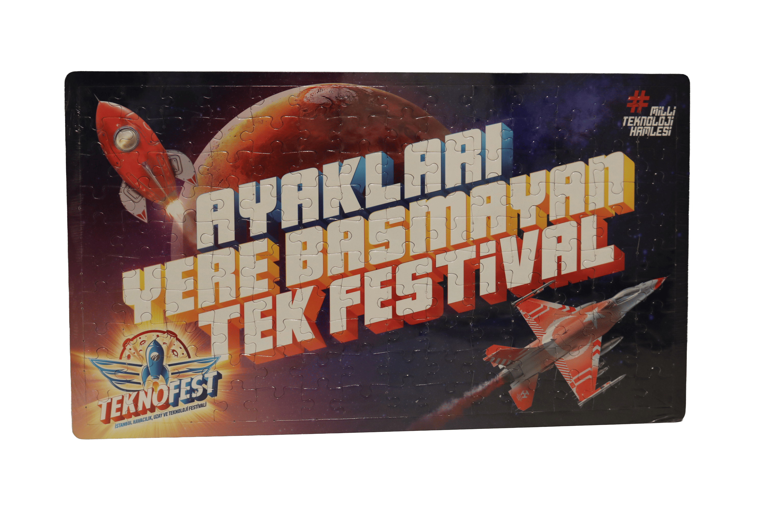 TEKNOFEST Puzzle Ayakları Yere Basmayan Tek Festival