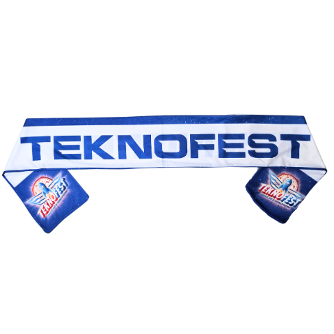TEKNOFEST Mavi Fular